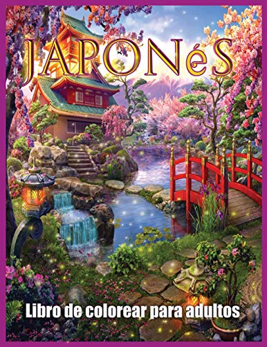 Japonés: Libro de Colorear de Estilo Japonés Para Adultos