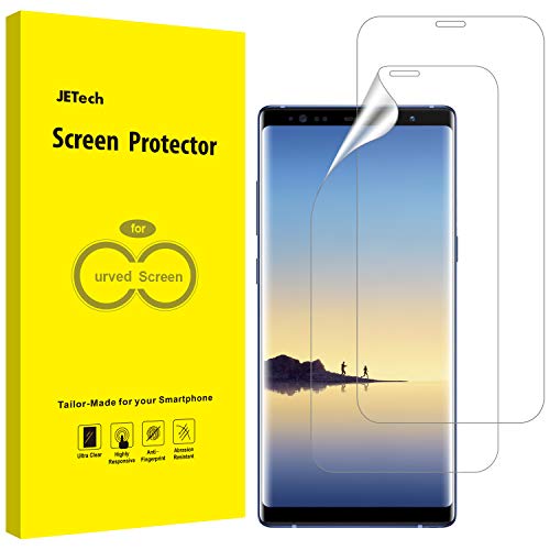 JETech Protector de Pantalla para Samsung Galaxy Note 8, Alta Definición TPU, Compatible con Funda, 2 Unidades