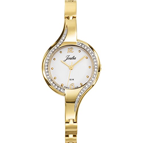 Joalia 631924 - Reloj de Pulsera Mujer, Metal, Color Dorado