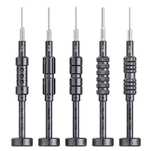 Juego completo de 5 destornilladores QianLi ToolPlus iThor A, B, C, D, E