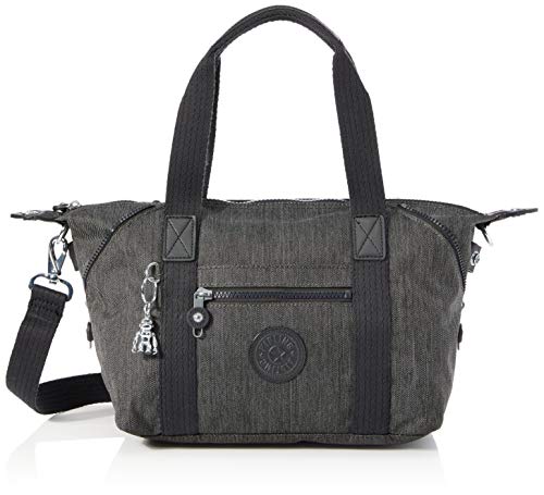 Kipling Bolso de hombro para mujer, 18,5 x 34 x 21 cm, color Negro, talla 18.5x34x21 cm