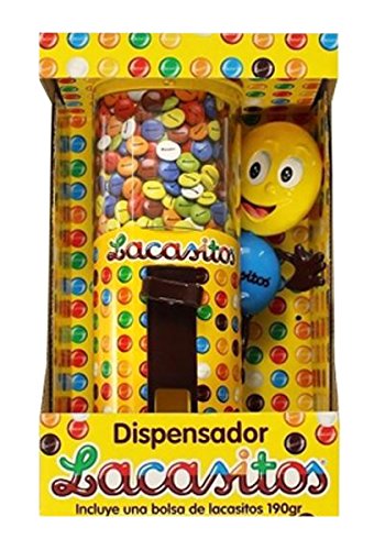 Lacasitos Dispensador de Grageas de Chocolate - 190 g