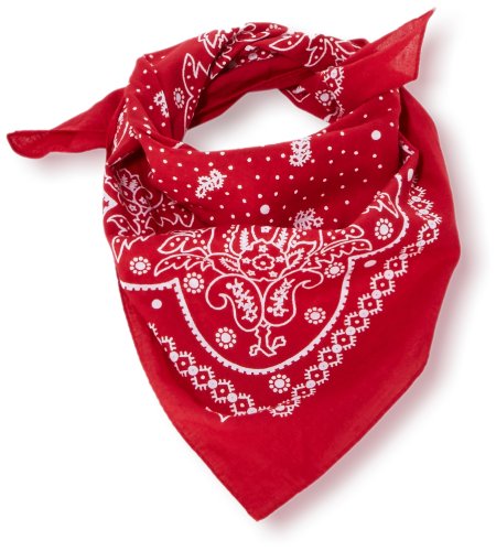 Levi's Paisley Bandana Chal, Rojo (Noir Regular Red), Talla única (Talla del fabricante: UN) para Hombre