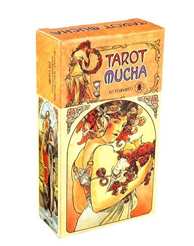 LINANNAN Tarot Mucha Deck Tarot Mucha Mucha Deck