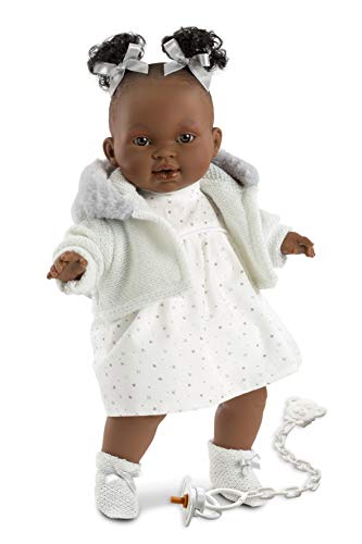 Llorens 38616 Crying Diana - Muñeca (38 cm), Color Beige