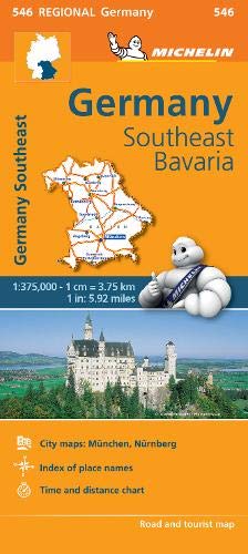 Mapa Regional Germany Southeast, Bavaria (Carte regionali)