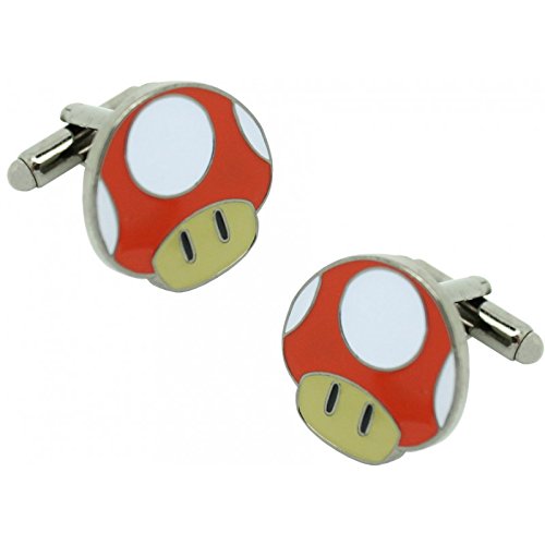 MasGemelos - Gemelos Seta Roja Mario Bros Cufflinks