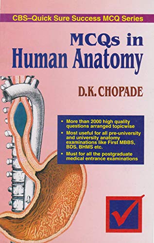 MCQ's in Human Anatomy (CBS-quick Sure Success MCQ Series) (English Edition)