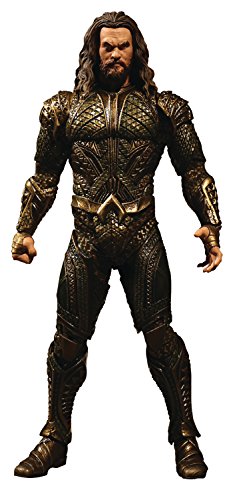 Mezco Toys One:12 Collective: DC Justice League Movie Aquaman Action Figure