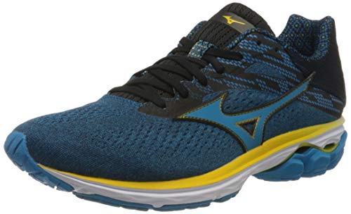 Mizuno Wave Rider 23, Zapatillas de Running Hombre, Azul (Jewel/Blue Jewel/Black 20), 42.5 EU