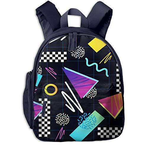 Mochilas Infantiles, Bolsa Mochila Niño Mochila Bebe Guarderia Mochila Escolar con 1980 90S para Niños De 3 a 6 Años De Edad