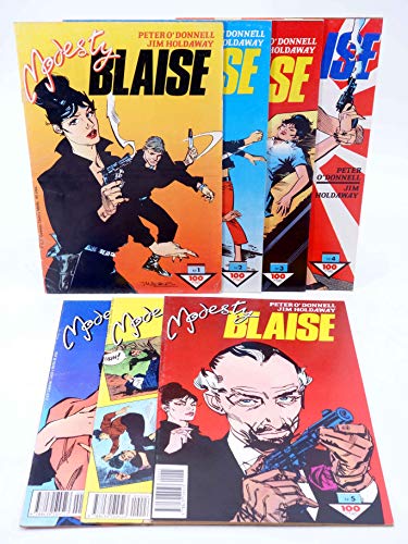 MODESTY BLAISE 1 A 7. Colección Completa. Forum. Oferta