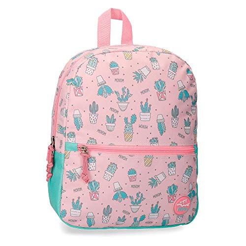 Movom Cactus Mochila pequeña Rosa 27x32x10 cms Poliéster 8.64L