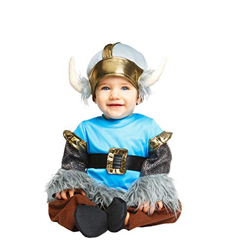 My Other Me Me-204978 Disfraz de bebé vikingo para niño, 1-2 años (Viving Costumes 204978)