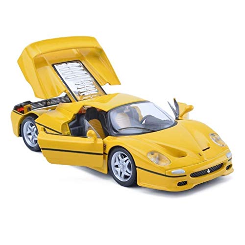 Niño Control Remoto Coche Coche de Coche Control Remoto Modelo Coche 1:24 Ferrari-F50 Ornamentos de Juguete Deportes colección de Autos joyería 19x8x5cm Peng