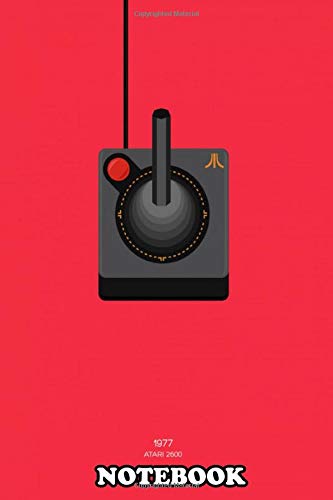 Notebook: Atari Controller 1977 , Journal for Writing, College Ruled Size 6" x 9", 110 Pages