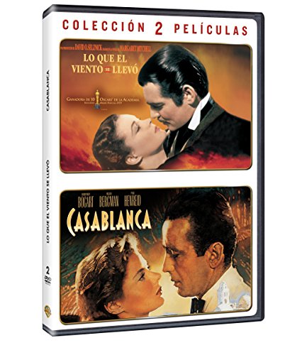 Pack Lo Que El Viento Se Llevo + Casablanca [DVD]