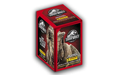 Panini France SA-Jurassic - Caja de 36 Bolsillos, Color Negro