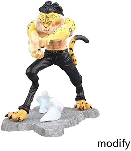 Personajes de Anime One Piece Leopard Rob Lucci - Figura de PVC de 8 6 Pulgadas JH505