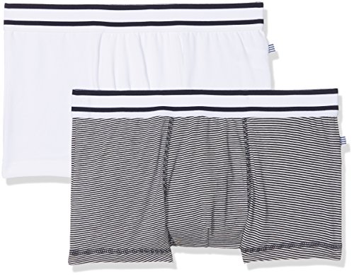 Petit Bateau Boxer 28191, Multicolor (Special Lot 99 99), Small (Pack de 2) para Hombre