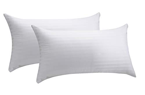 Pikolin Home - Pack de 2 fundas de almohada cutí, 100% algodón satén, 40x75cm (Todas las medidas)