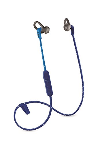 Plantronics Back Beat fit 305 - Auriculares (intraaural, Dentro de oído, Banda para Cuello, 50-20000 hz, 105 db, 3%, 1,3 cm), Azul
