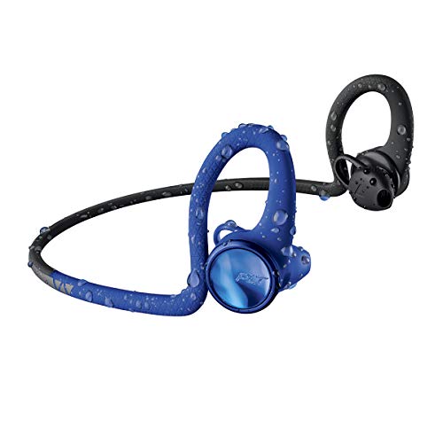 Plantronics BackBeat Fit 2100 Bluetooth - Auriculares Deportivos, In-Ear, Azul, Uni