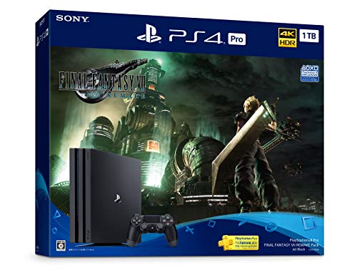 PlayStation 4 Pro FINAL FANTASY VII REMAKE Pack(HDD:1TB)