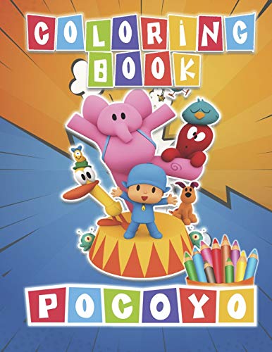 POCOYO Coloring Book: 48 Awesome Illustrations for Kids