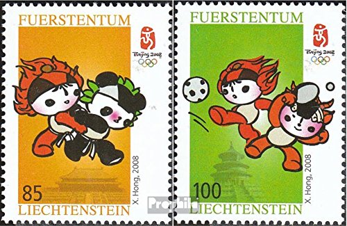 Prophila Collection Liechtenstein 1485-1486 (Completa.edición.) 2008 Olimpia (Sellos para los coleccionistas) Juegos Olímpicos