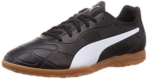 PUMA Monarch IT, Zapatillas de Fútbol Hombre, Negro Black White, 43 EU