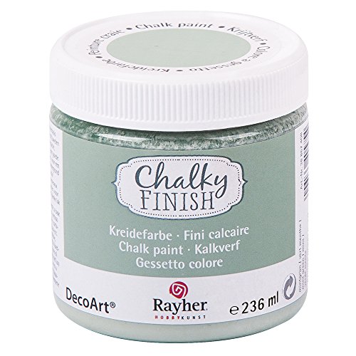 RAYHER HOBBY Chalky Finish, verde menta, bote 236ml