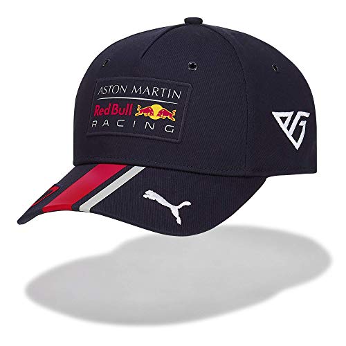 Red Bull Racing Aston Martin Pierre Gasly Baseball Cap 2019 Gorra de béisbol, Azul (Navy Navy), Talla única Unisex Adulto