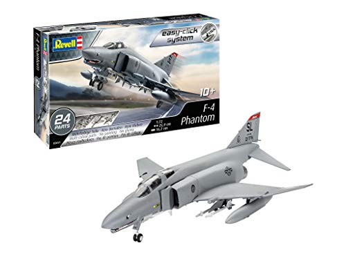 Revell- F-4 Phantom, Escala 1:72 Kit de Modelos de plástico, Multicolor (3651)