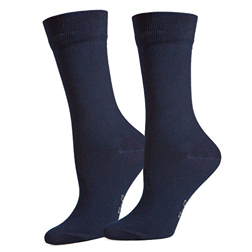 Safersox Calcetines antimosquitos/garrapatas con protección integrada contra mosquitos y función de frescor duradera. azul oscuro 39-42