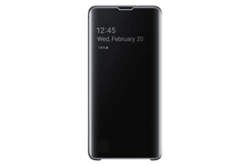 SAMSUNG EF-ZG970 Clear View Cover, funda oficial para SAMSUNG Galaxy 10e, color Negro