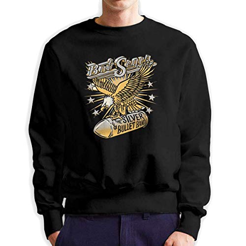 SASJOD Sudaderas con Capucha Bob The Final Seger Tour 2018 2019 Men's Adult Crew Neck Sweatshirt Fashion Long Sleeve Pullover