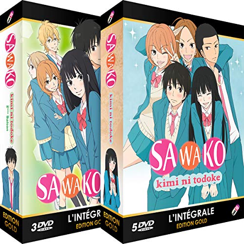 Sawako (Kimi ni Todoke) - Intégrale des 2 Saisons - Edition Gold (8 DVD + Livrets)