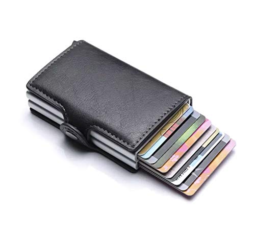 Secrid Carteras Twinwallet Tarjetero 7,0 cm Leder negro