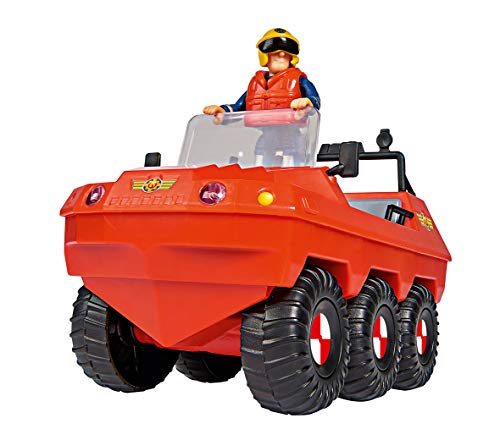 Simba 109251051002N Sam el Bombero Hydrus Flotante - 20 cm - 1 Figura incluida