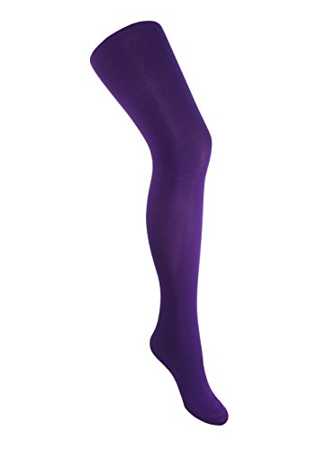 Sock Snob - 1 par Mujer Medias 80 den Colores opacos (Medium 34"-39" 87-99cm, Imperial Blue)