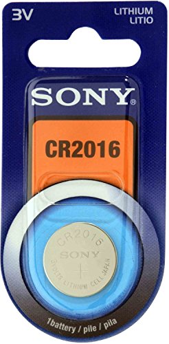 SONY-Lote de 4 Blisters 1 pila de litio CR2016 3 V