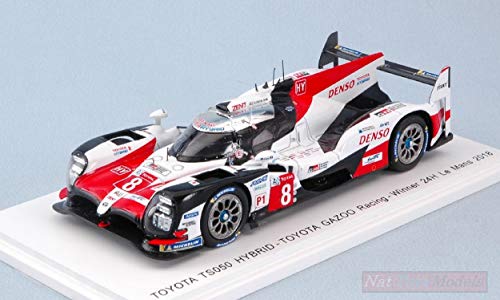 Spark Model S43LM18 Toyota TS050 Hybrid N.8 LM 2018 Alonso BUEMI-NAKAJIMA 1:43 Compatible con