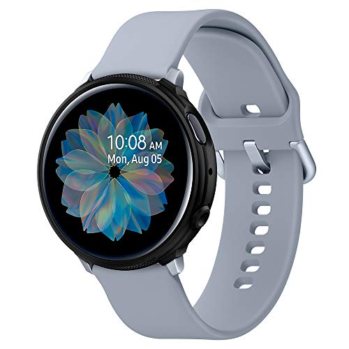 Spigen Liquid Air Armor Compatible con Samsung Galaxy Watch Active 2 44mm Funda (2019) - Negro