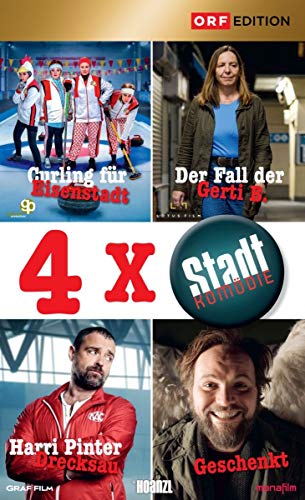 Stadtkomödien-Set 2: Curling für Eisenstadt / Der Fall der Gerti B. / Harri Pinter, Drecksau / Geschenkt [Alemania] [DVD]