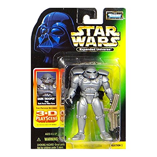 Star Wars Expanded Universe DARK TROOPER Stormtrooper 3-3/4" Action Figure (1998 Kenner)