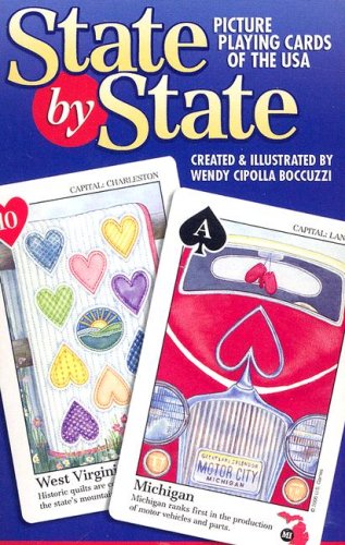 State by State Card Game: Picture Playing Cards of the USA