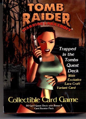 Tomb Raider - Starring LARA CROFT Collectible Card Game - Trapped in the Tombs Quest Deck by Tomb Raider