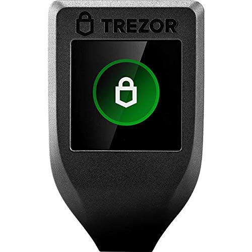 Trezor Modelo T - Monedero de Hardware de Criptomonedas. Cartera Criptográfica de Próxima Generación con Pantalla Táctil LCD a Color y USB-C