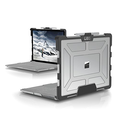 UAG Plasma Funda para Microsoft Surface Laptop 3 / Laptop 2 / Laptop 1 (Cubierta protectora certificada por Microsoft, soporte para bolígrafo de superficie, ranuras de ventilación) - transparente